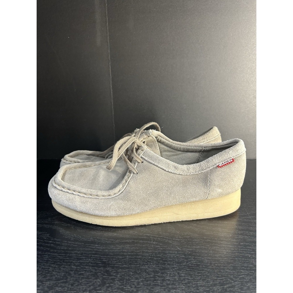 Clarks Collection Women's Padmora Boots beige suede 6.5M